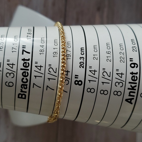 Sterling Silver 925 Popcorn Bracelet - Picture 4 of 6